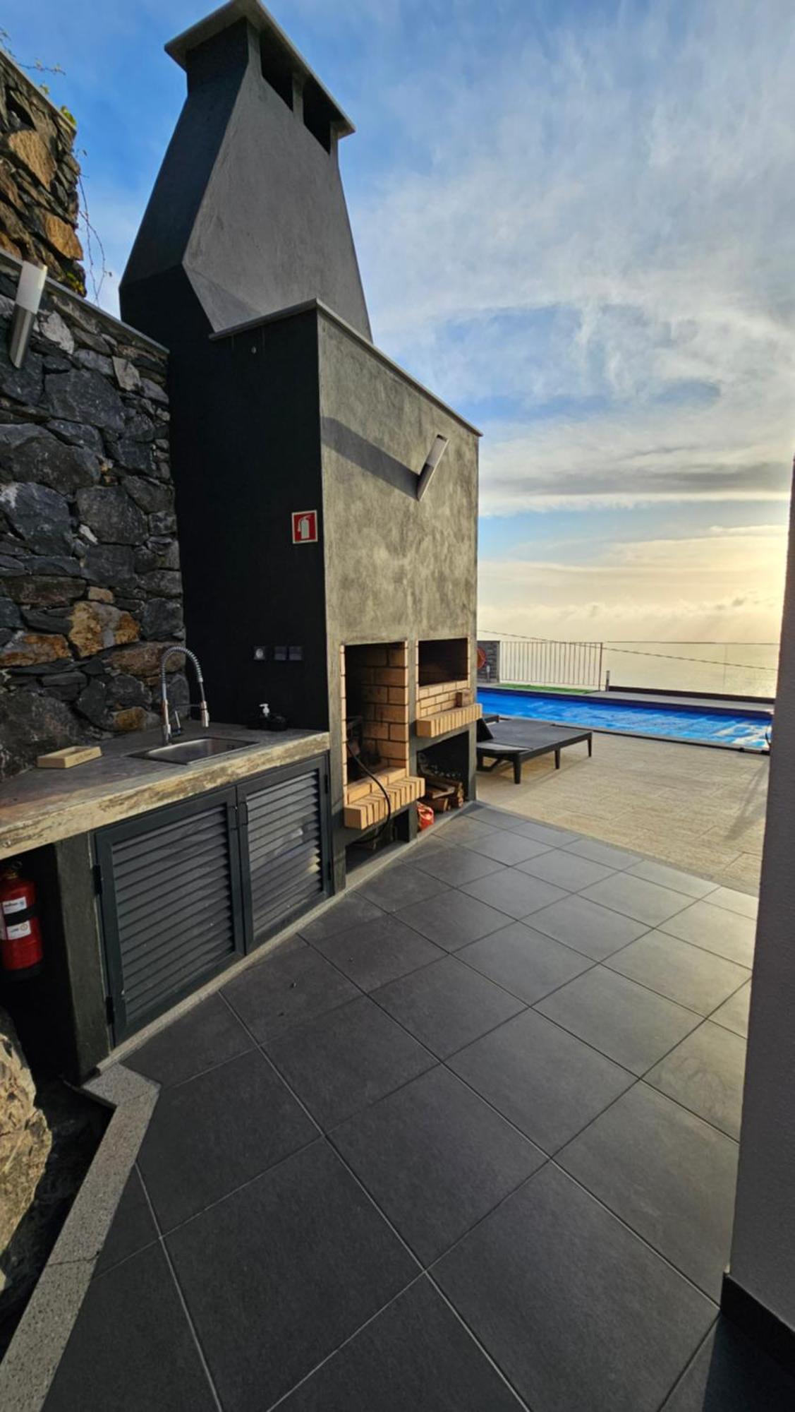 Majestic Seaview Villa Fajã da Ovelha Exterior foto